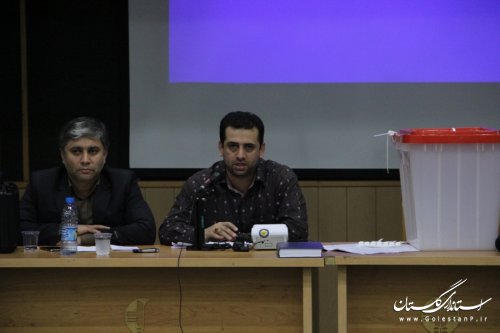 جلسه آموزشی توجیهی نمایندگان فرماندار در گرگان برگزار شد