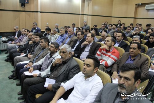 جلسه آموزشی توجیهی نمایندگان فرماندار در گرگان برگزار شد