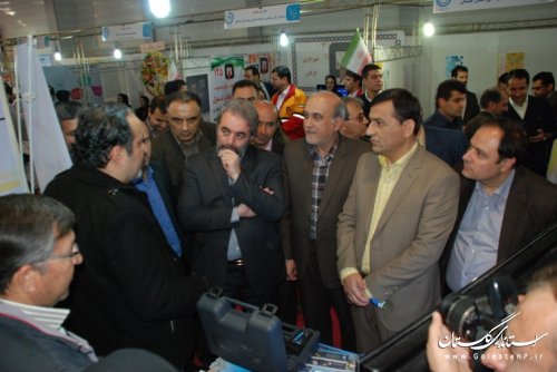 حضور گسترده شركت آب و فاضلاب استان گلستان در نمایشگاه هفته سلامت