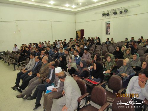 کلاس آموزشی اعضای شعب اخذ رای شهرستان گمیشان برگزار شد