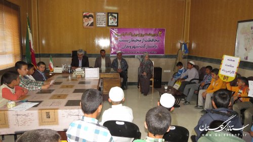 بزرگداشت روز زمین پاک در سیمین شهر