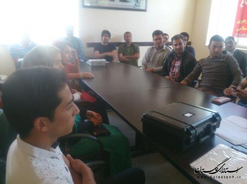 برگزاری کلاس آموزشی کاربران رایانه مرحله دوم انتخابات بخش گلیداغ 