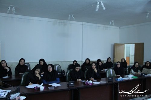 بازدید رییس ستاد انتخابات شهرستان گرگان از کلاس آموزشی کاربران انتخابات