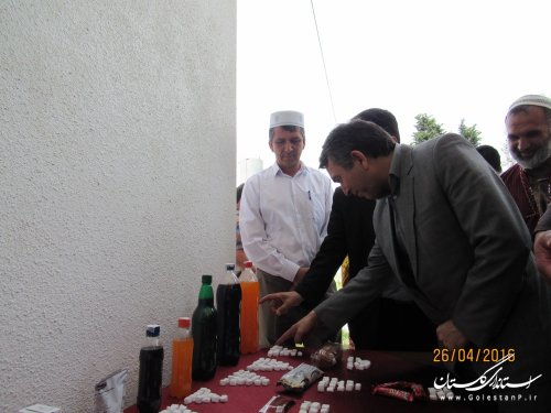 برگزاری جشنواره غذای سالم با محوریت غلبه بر دیابت در شهرستان گمیشان