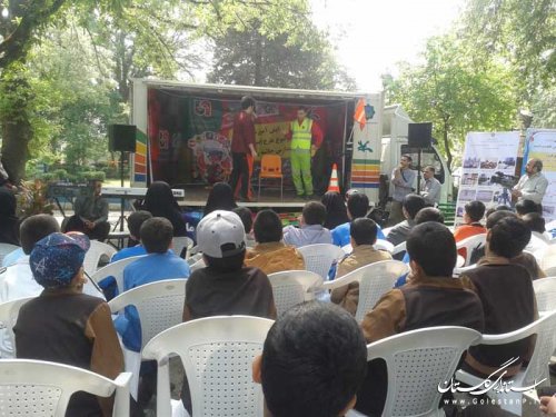 كودكان ونوجوانان آزادشهري يك روز شاد و آموزنده را تجربه كردند