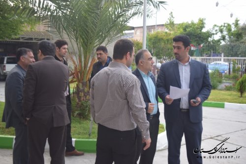 استقرار صندوقهای رای در شعب اخذ رای شهرستان کردکوی