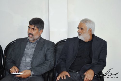 دیدار مشاور امنیتی استاندار گلستان با فرماندار کردکوی