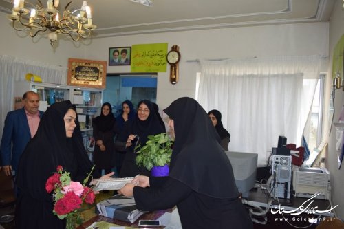 دیدار اعضای شورای شهر و شهردار علی آباد کتول با مدیران و معلمان مدارس