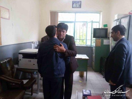 بازدید از مدارس و تجلیل از معلمان شهر نوده خاندوز