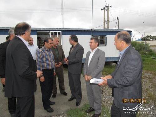 بازدید معاون هماهنگی امور اقتصادی و توسعه منابع استاندار از پروژه بندرخواجه نفس
