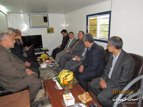 بازدید معاون هماهنگی امور اقتصادی و توسعه منابع استاندار از پروژه بندرخواجه نفس