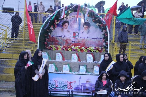 اولین المپیاد ورزشی گلستان اجلاسیه 4000 شهید استان در گرگان برگزارشد