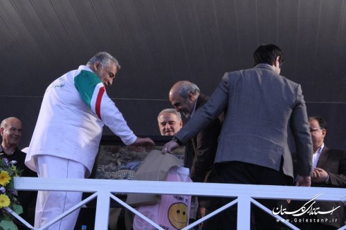 اولین المپیاد ورزشی گلستان اجلاسیه 4000 شهید استان در گرگان برگزارشد