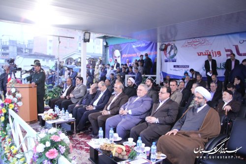 اولین المپیاد ورزشی گلستان اجلاسیه 4000 شهید استان در گرگان برگزارشد