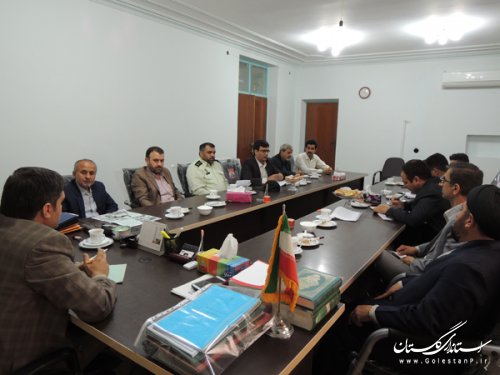 جلسه هماهنگی پیاده روی خانوادگی بمناسبت روز شوراها برگزار شد