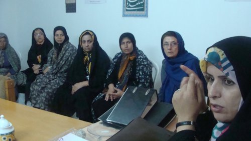 مراسم افتتاحیه ی طرح پرورش گیاهان دارویی در روستای اسپو محله