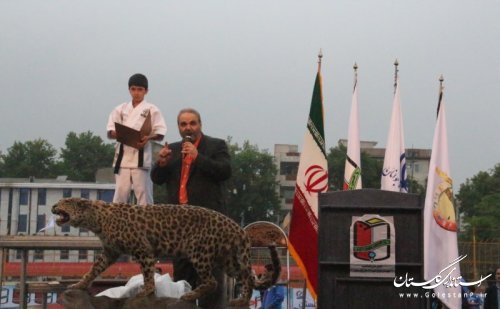 گزارش تصویری از افتتاحیه نخستین المپیاد ورزشی استان گلستان
