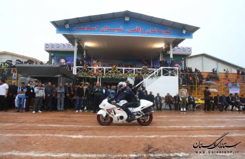 گزارش تصویری از افتتاحیه نخستین المپیاد ورزشی استان گلستان
