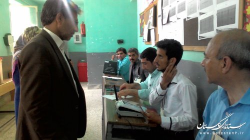مرحله دوم انتخابات مجلس شورای اسلامی در بخش لوه برگزار شد+تصاویر