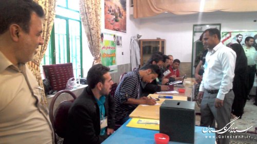 مرحله دوم انتخابات مجلس شورای اسلامی در بخش لوه برگزار شد+تصاویر