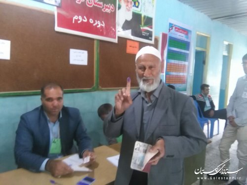 مرحله دوم انتخابات مجلس شورای اسلامی در بخش لوه برگزار شد+تصاویر