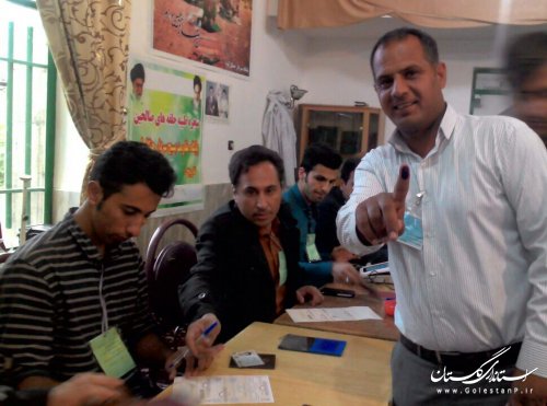 مرحله دوم انتخابات مجلس شورای اسلامی در بخش لوه برگزار شد+تصاویر