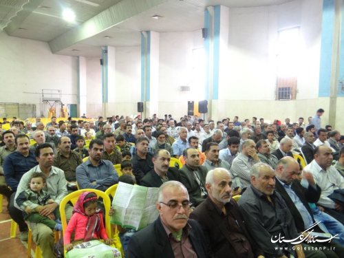 همایش شوراهای شهر و روستای بخش کمالان در فاضل آباد