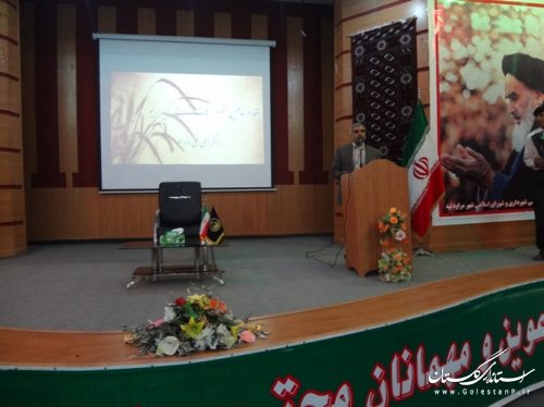 گردهمایی طلایه داران زکات شهرستان مراوه تپه برگزار شد 
