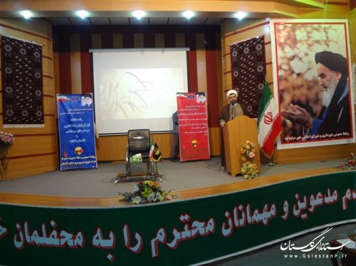 گردهمایی طلایه داران زکات شهرستان مراوه تپه برگزار شد 