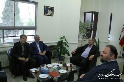 نشست فرمانداران گرگان و آق قلا با نمایندگان منتخب مردم در مجلس شورای اسلامی