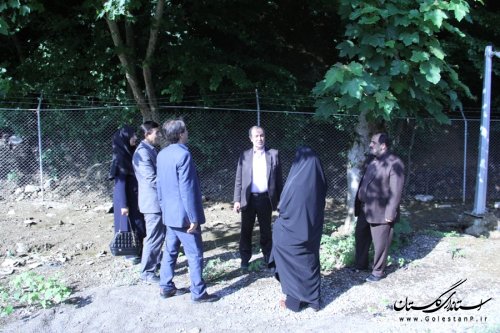 بازدید دکتر حسینی و مسئولین استانی از روستاهای شاهکوه و چهارباغ
