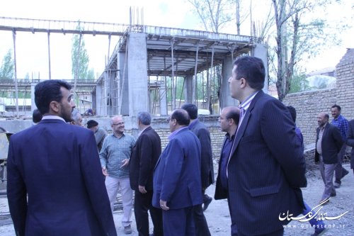 بازدید دکتر حسینی و مسئولین استانی از روستاهای شاهکوه و چهارباغ