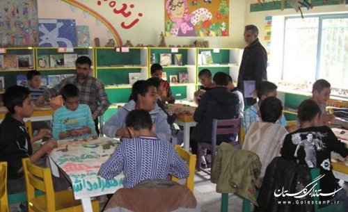 بهار مرکز گنبد یک، با طرح کانون مدرسه