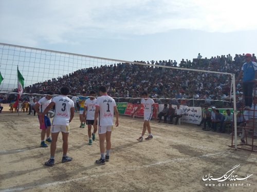 برگزاری بزرگترین رویداد ورزشی شهرستان مراوه تپه در آرامگاه مختومقلی فراغی