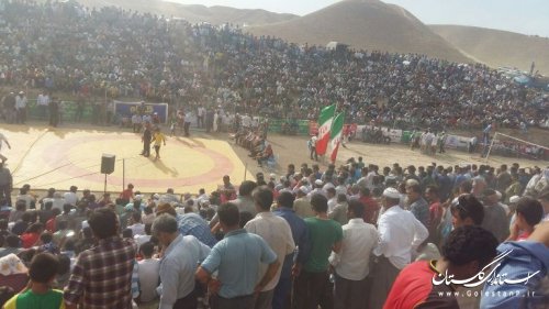 برگزاری بزرگترین رویداد ورزشی شهرستان مراوه تپه در آرامگاه مختومقلی فراغی