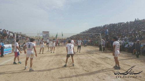 برگزاری بزرگترین رویداد ورزشی شهرستان مراوه تپه در آرامگاه مختومقلی فراغی