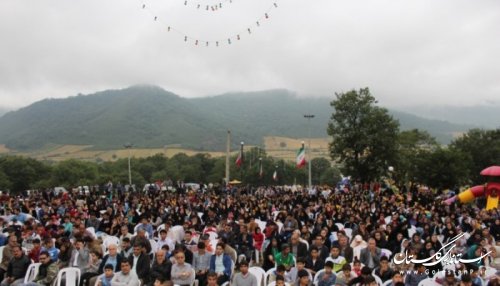 برگزاری جشن بزرگ نیمه شعبان در باغ تاشته رامیان