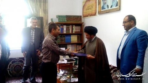 مسئول عتبات عالیات شهرستان علی آباد کتول معرفی شد