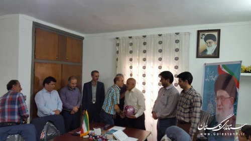 تجلیل از مدال آوران المپیاد کشتی و جوان برتر استان در فاضل آباد