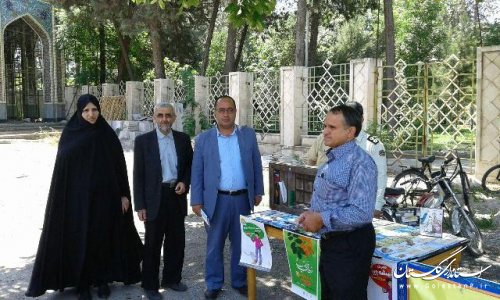دیدارفرماندار علی آباد کتول با امام جمعه به مناسبت هفته مبارزه مواد مخدر