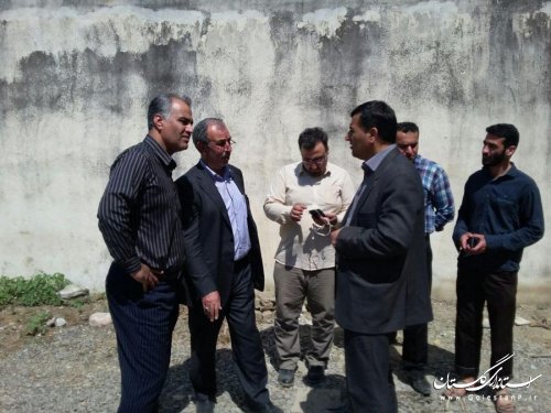بازدید فرماندار از مراکز خرید گندم در شهرستان گرگان