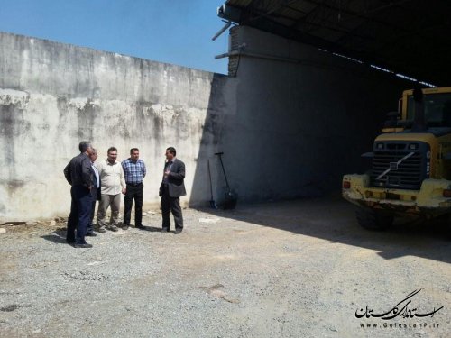 بازدید فرماندار از مراکز خرید گندم در شهرستان گرگان