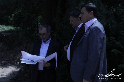 بازدید فرماندار گرگان از پروژه های عمرانی آموزش و پرورش در سطح شهرستان