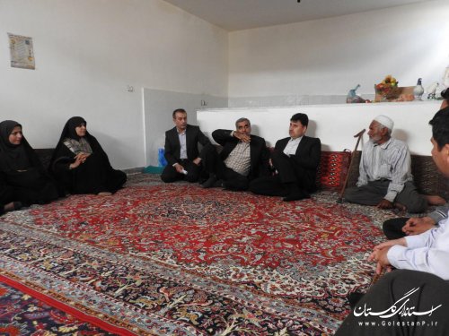 دلجویی از خانواده‌های تحت پوشش گالیکش در قالب طرح مفتاح الجنه
