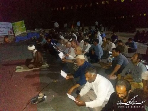 افتتاحیه طرح تفرجگاه فرهنگی شبنم نوده خاندوز