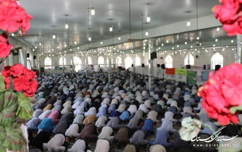 برگزاری راهپیمایی روز قدس در شهرستان آزادشهر با حضور باشکوه مردم