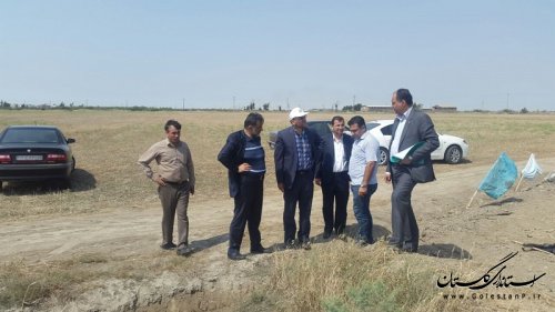 دیدار مدیرعامل توزیع برق و مدیر عامل آبفا استان گلستان با فرماندار ترکمن