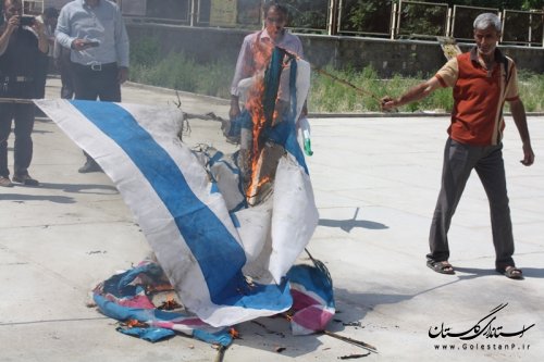 راهپیمایی باشکوه روز قدس بخش لوه در صادق آباد برگزار شد