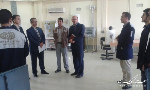 بازدید فرماندار از اداره فنی و حرفه ای شهرستان ترکمن