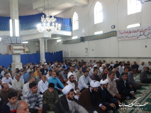 خروش انقلابی مردم روزه‎دار فاضل آباد در روز قدس